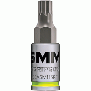 5mm 1/4 Dr. Short RPT Hex Bit Socket