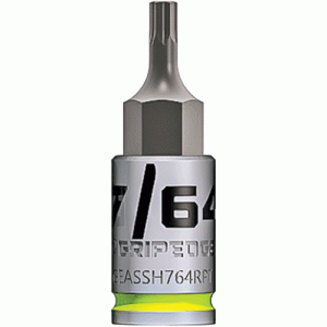 7/64" 1/4 Dr. Short RPT Hex Bit Socket