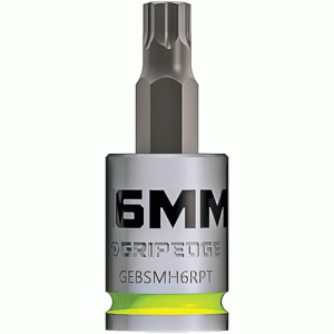 6mm 3/8 Dr. Short RPT Hex Bit Socket