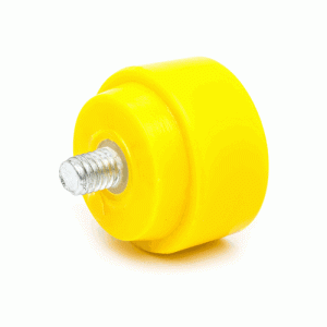2" Soft Face Hammer Tip, Yellow, Extra Hard