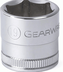 3/8 Drive 6 Pt. Standard Metric Socket 19mm