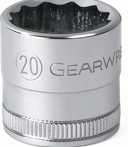 1/2 Drive 6 Pt. Standard Metric Socket 21mm