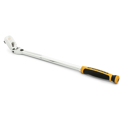 3/8 Drive 120XP Dual Material Handle Locking Flex Head Ratchet 15.5"
