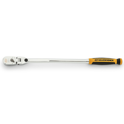 3/8 Drive 120XP Dual Material Handle Locking Flex Head Ratchet 15.5"