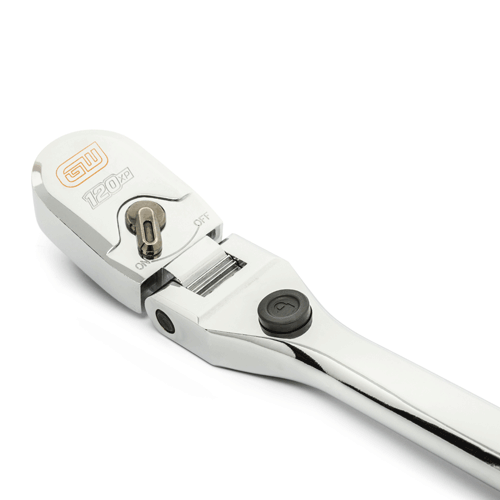 1/2 Drive 120XP Dual Material Handle Locking Flex Head Ratchet 19"