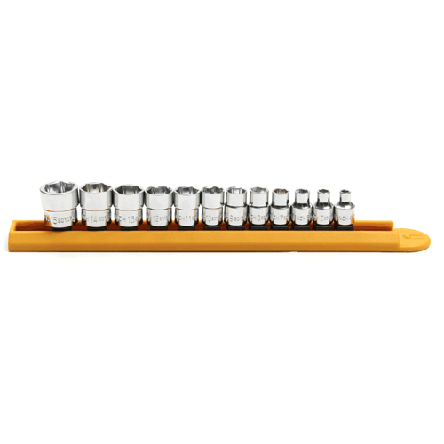 12Pc 14 Drive 6 Point Stubby Socket Set Metric