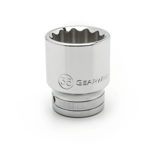 3/4 Dr. 12 Pt. Standard Socket, 21mm