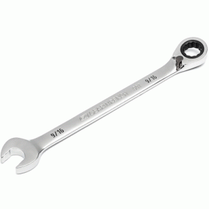 9/16" 90-Tooth 12 Point Reversible Ratcheting Wrench