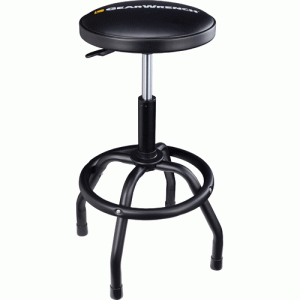 Adjustable Height Swivel Shop Stool