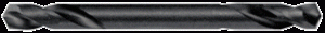 1/8″ Double-End Black Oxide Coated High Speed Steel Drill Bit