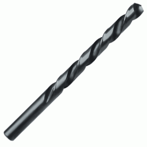 Left-Hand Heavy Duty High Speed Steel Fractional Straight Shank Jobber Length Drill Bit, 1/16"