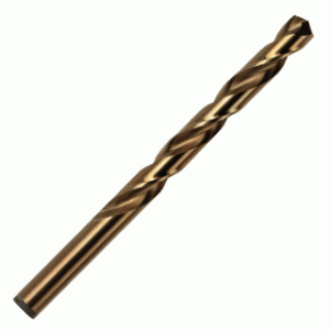 19/64" Cobalt Alloy Steel Fractional Straight Shank Jobber Length Drill Bits with 135° Point