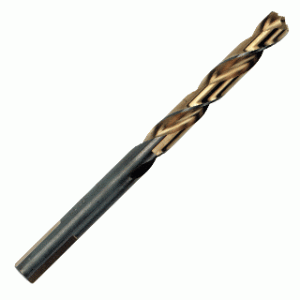 Turbomax High Speed Steel Straight Shank Jobber Length Drill Bit, 19/64"