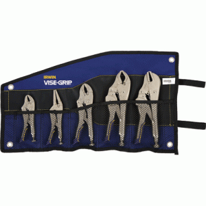5 Pc. VISE-GRIP Fast Release Locking Pliers Kit with Reduced Hand Span