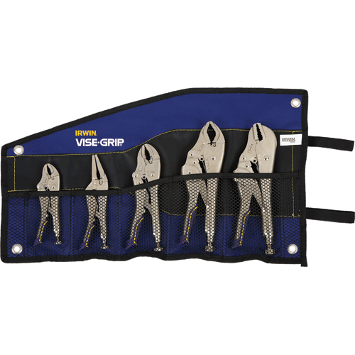 5 Pc. VISE-GRIP Fast Release Locking Pliers Kit with Reduced Hand Span