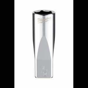 1/4 Dr. SAE 6-Point Deep Socket with FOUR FLAT TM Sides, 1/2