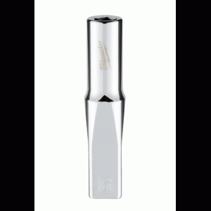 1/4 Dr. Metric 6-Point Deep Socket with FOUR FLAT TM Sides, 6mm