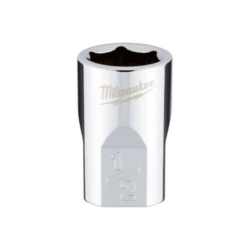 3/8 Dr. SAE 6 Point Standard Socket with FOUR FLAT TM Sides, 1/2