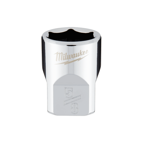 3/8 Dr. SAE 6 Point Standard Socket with FOUR FLAT TM Sides, 5/8"