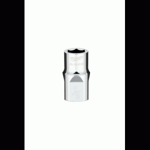 1/2 Dr. SAE 6-Point Standard Socket with FOUR FLAT TM Sides, 1/2
