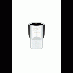 1/2 Dr. SAE 6-Point Standard Socket with FOUR FLAT TM Sides, 3/4