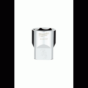 1/2 Dr. SAE 6-Point Standard Socket with FOUR FLAT TM Sides, 15/16"