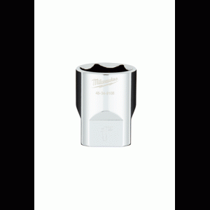 1/2 Dr. SAE 6-Point Standard Socket with FOUR FLAT TM Sides, 1"