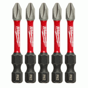 SHOCKWAVE TM 2 Impact Phillips 2 Power Bits  5 Pk