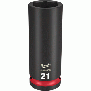 SHOCKWAVE Impact Duty TM 12 Drive 6 Point Socket Deep Metric 21mm
