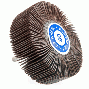 3"X 1"80G FLAP WHL W/SHNK