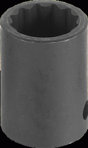12 Dr x 27mm Standard Impact Socket 12 Pt