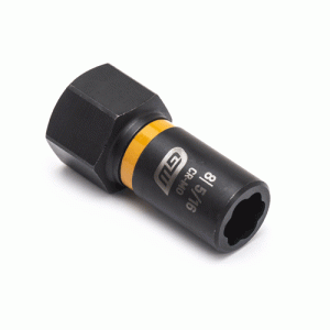 1/4" Dr. Bolt Biter Extraction Socket, 8mm (5/16")