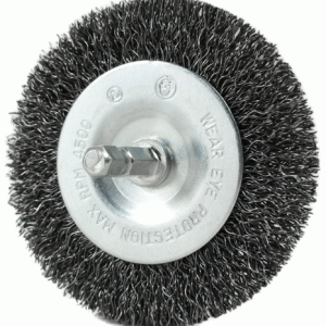 3 CRIMPED WIRE BRUSH ON 1