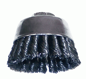 Knotted 3" Wire Cup Brush