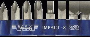 Hand Impact Driver Bit Replacement Set
