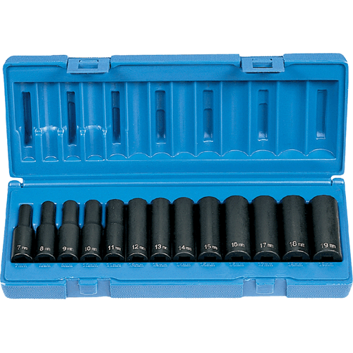 3/8Dr. Deep Length Impact Set
