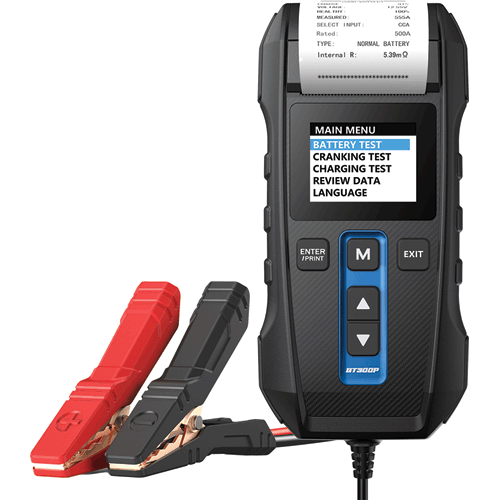 BT300P - Battery, Charging & Cranking System Tester w/Printer