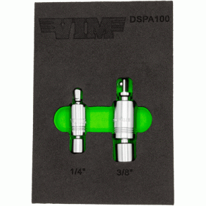 Dual Swivel Pinless Adapter Set â€“ Satin Finish