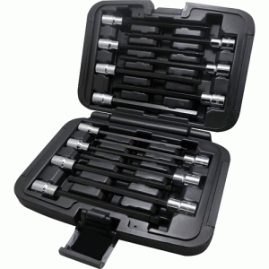 Long Hex Driver Set Metric, 14pc.
