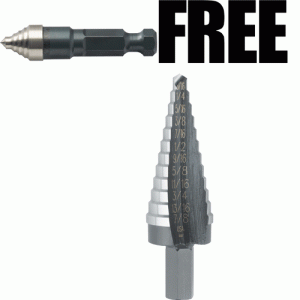 Unibit 316  78 SelfStarting Step Drill