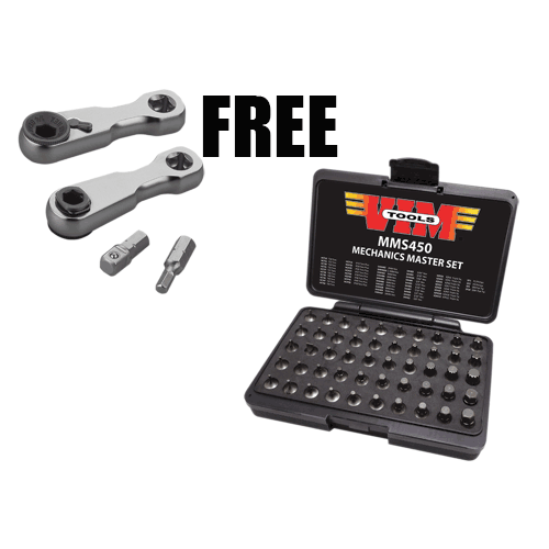 50 Pc. 1/4"Sq. Dr. Mechanics Master Set