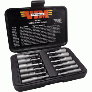 12 PC SAE NUT SETTER SET