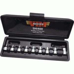 Vim Tools Stubby Hex Bit Set SAE